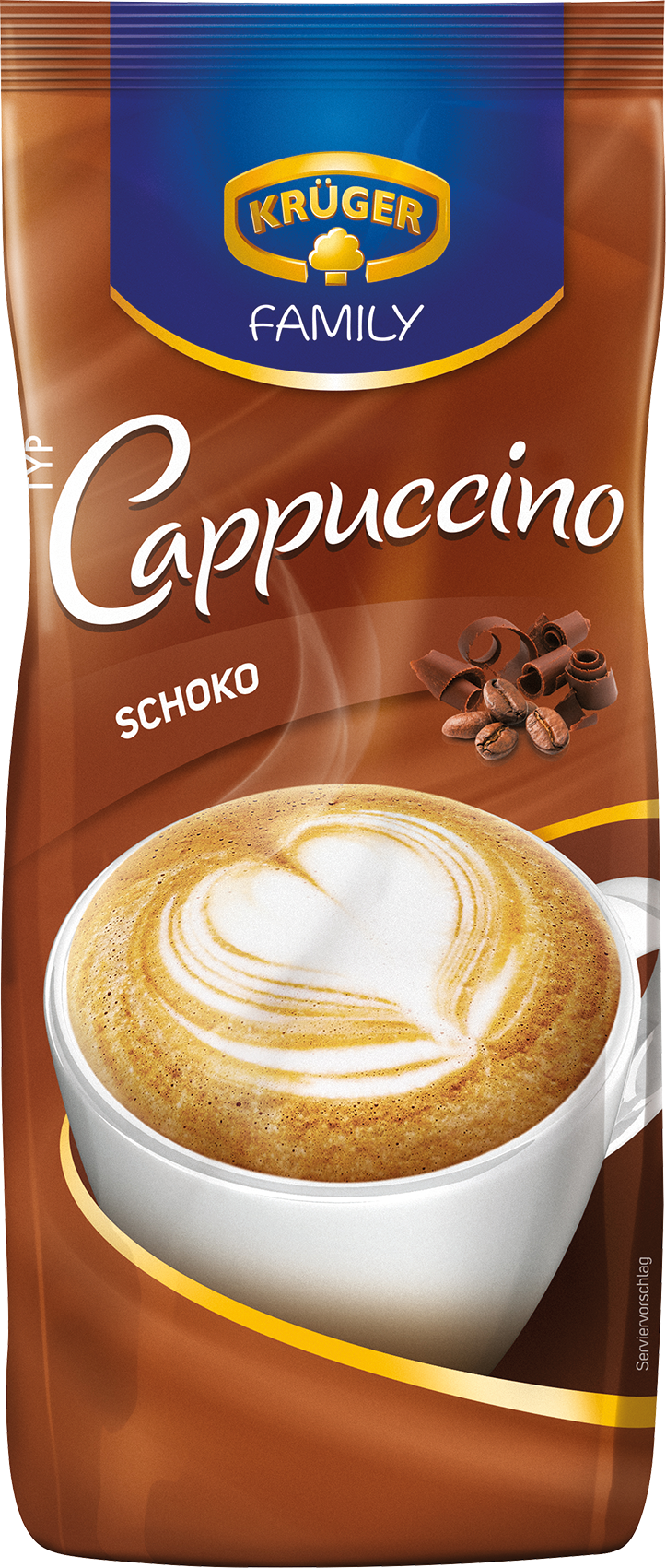 Krüger Family Latte Macchiato oder Cappuccino