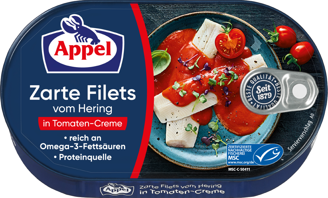 Appel Heringsfilets