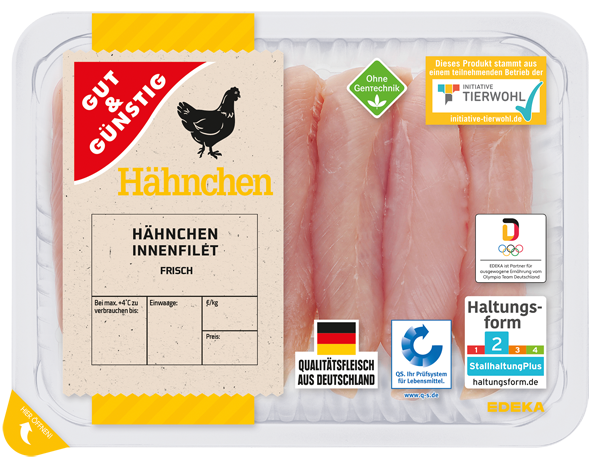 GUT&GÜNSTIG Hähnchen-Innenfilet