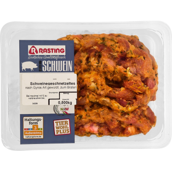 Rasting - Schweinegeschnetzeltes