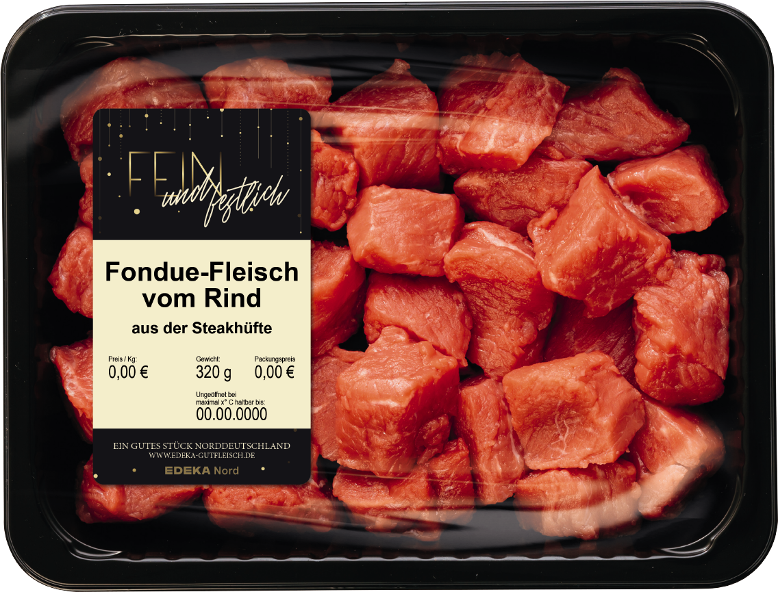 Fein & Festlich Fonduefleisch vom Rind