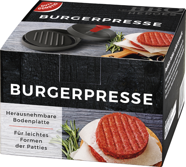 Gut & Günstig Burgerpresse