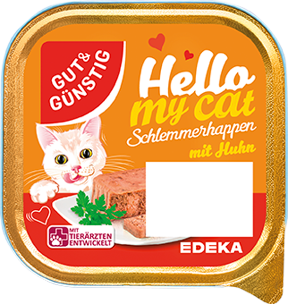 GUT&GÜNSTIG Hello my cat Schlemmerhappen
