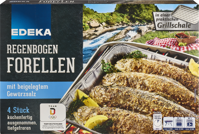 EDEKA Regenbogenforellenmit Gewürzsalz