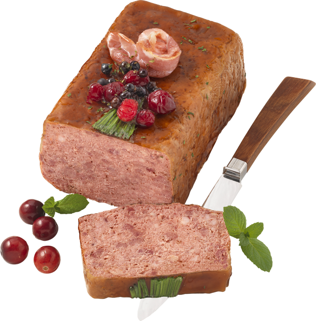 Leberpastete mit Preiselbeeren