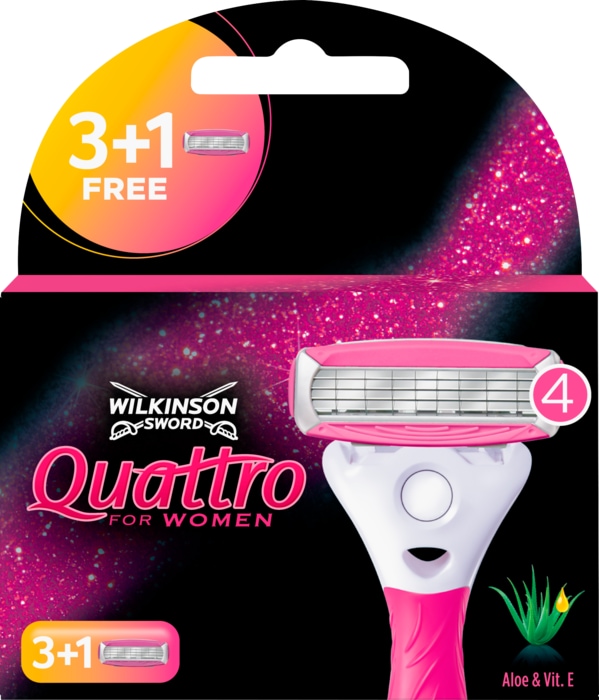 Wilkinson Quattro for Women Rasierklingen