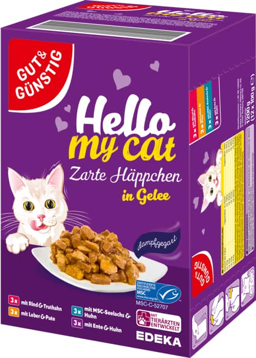 Gut&Günstig Hello my cat Katzennahrung