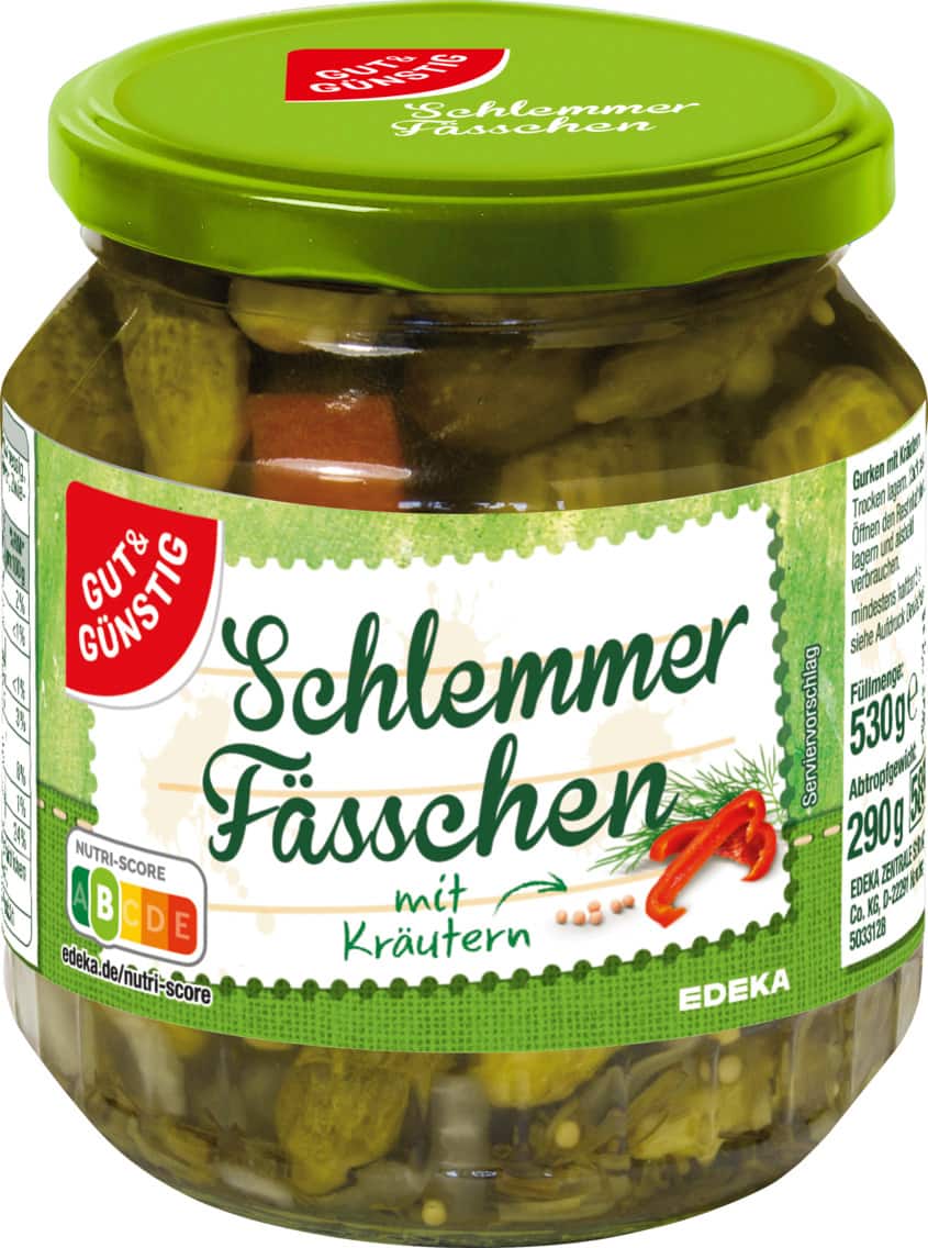 Gut & Günstig Schlemmer Fässchen