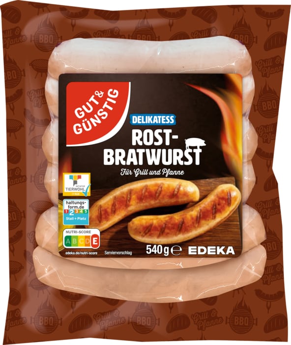 Gut&Günstig Delikatess Rostbratwurst*