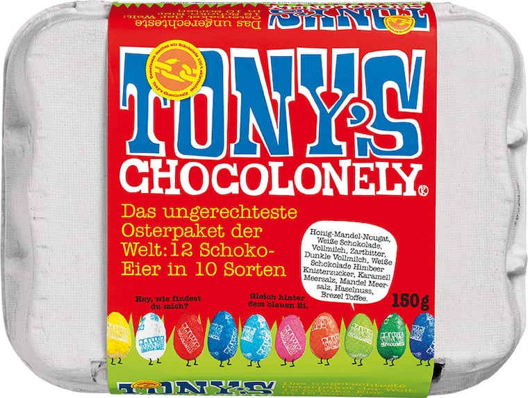 Tony's Chocolonely Ostereierbox