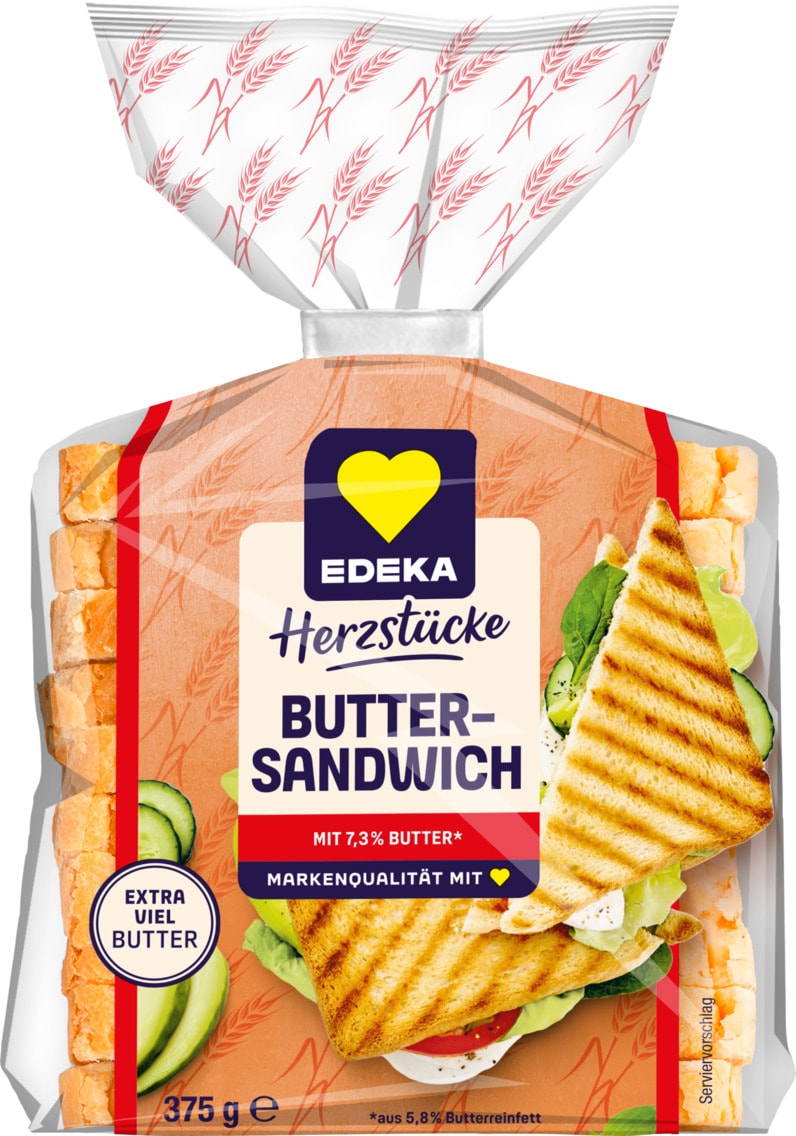 EDEKA Herzstücke Buttersandwich