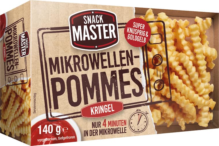 Snack Master Mikrowellen-Pommes
