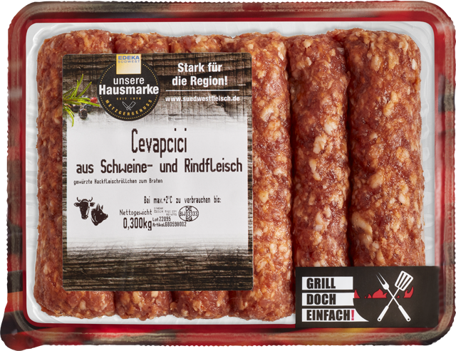 „Grill doch einfach“ Grillfertige Cevapcici