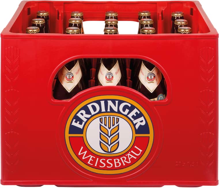 Erdinger Helles, auch alkoholfrei, Natur-Radler oder Weißbier