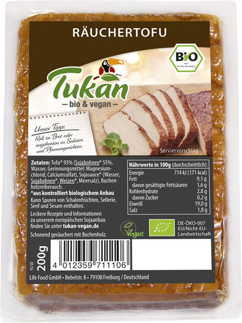 Tukan Bio & Vegan Räuchertofu 