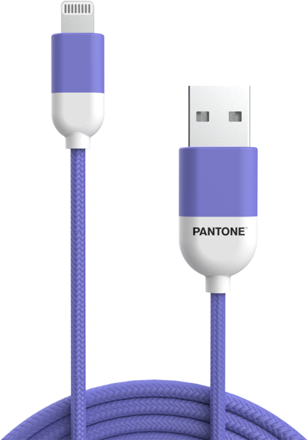 PANTONE Ladekabel USB-A auf Lightning