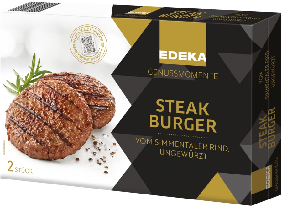 EDEKA Genussmomente Steak-Burger