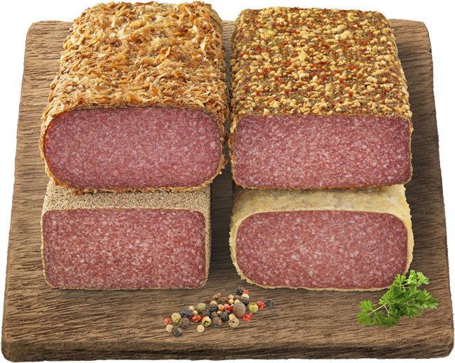 Salami-Aufschnitt gemischt