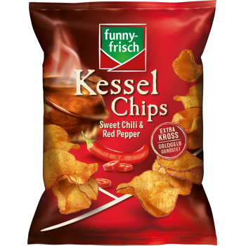 funny-frisch Kessel Chips oder Riffels