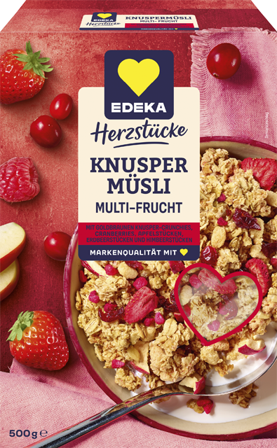 EDEKA Herzstücke Knusper Müsli 