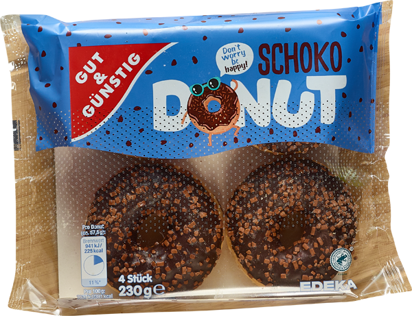 GUT&GÜNSTIG Schoko-Donut