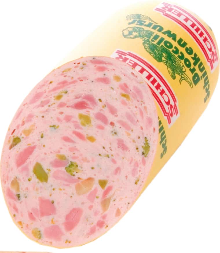 Broccoli-Schinken- oder Schinken-Eierwurst