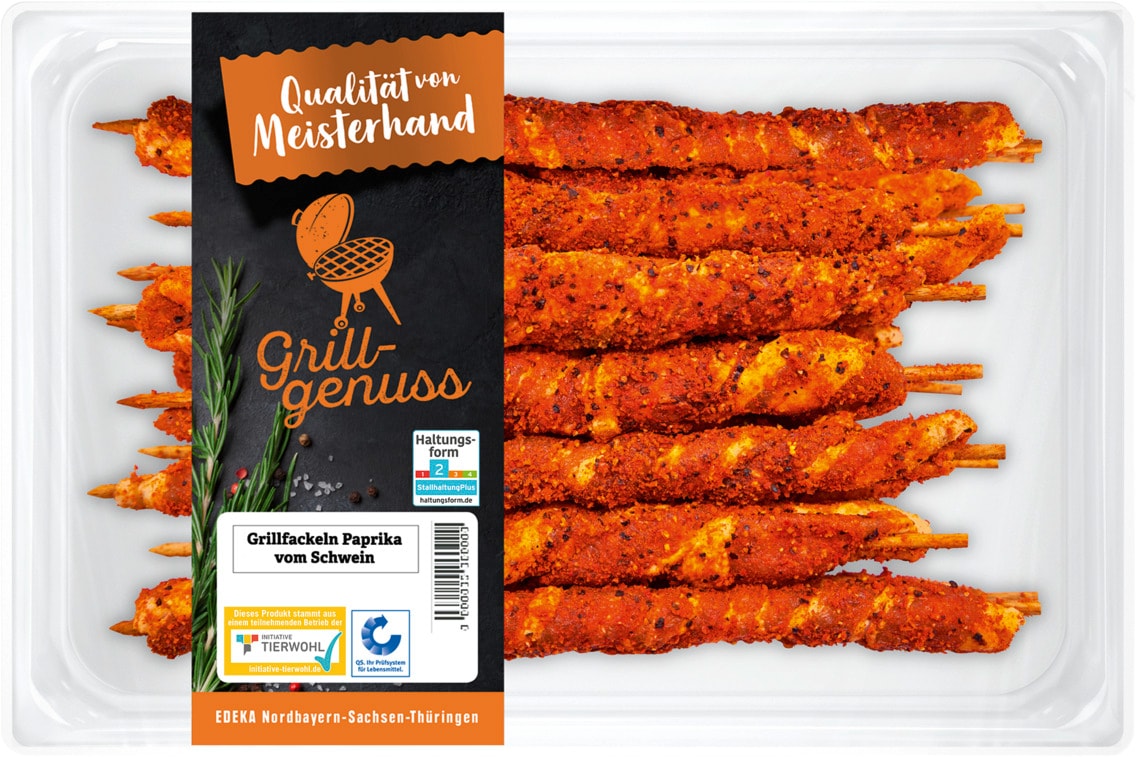 Grillfackeln Paprika