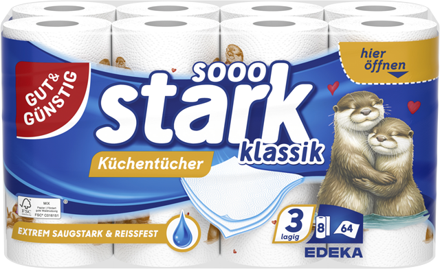Gut & Günstig Küchentücher