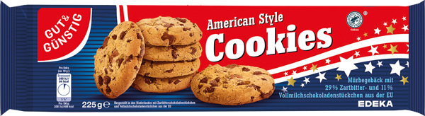 GUT&GÜNSTIG American Style Cookies