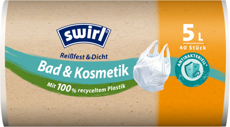 Swirl Tragegriff-Müllbeutel