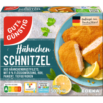 GUT & GÜNSTIG - Hähnchenschnitzel