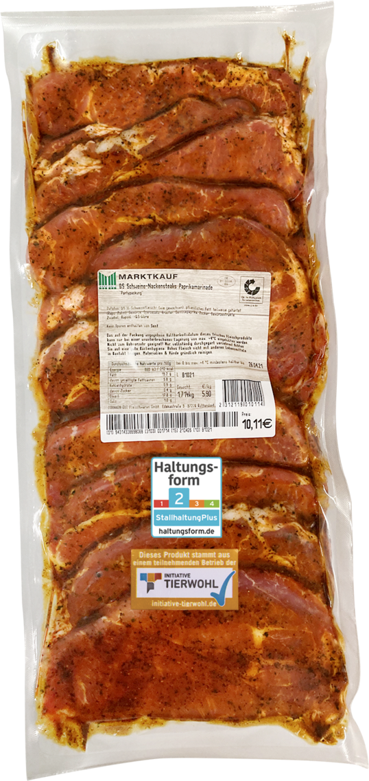 Schweine-Nackensteaks