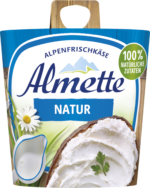 Almette Frischkäse Natur oder Kräuter