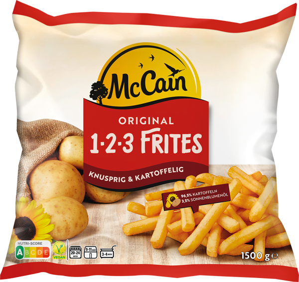 McCain 1-2-3 Frites