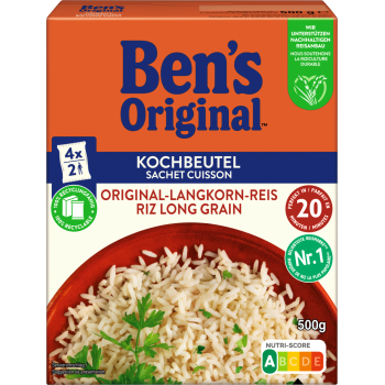 Ben’s Original Langkorn-Reis oder Natur-Reis