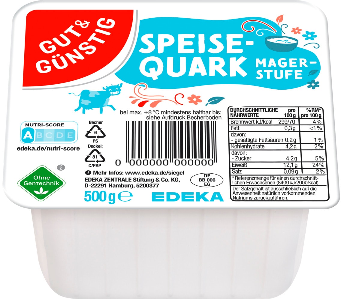 Gut & Günstig Speisequark