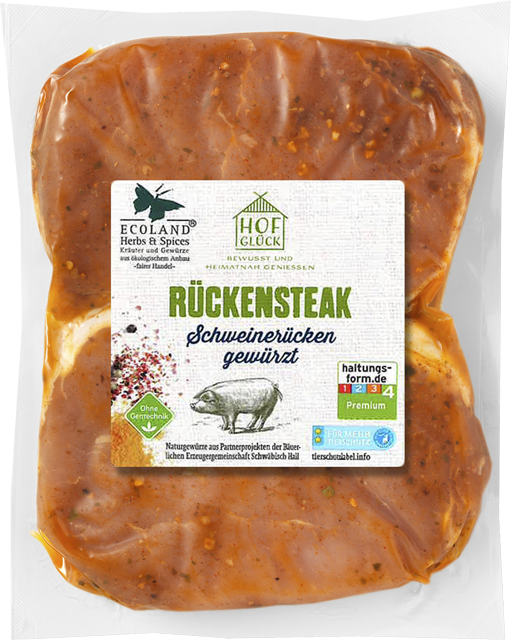 Hofglück Rücken- oder Nackensteaks
