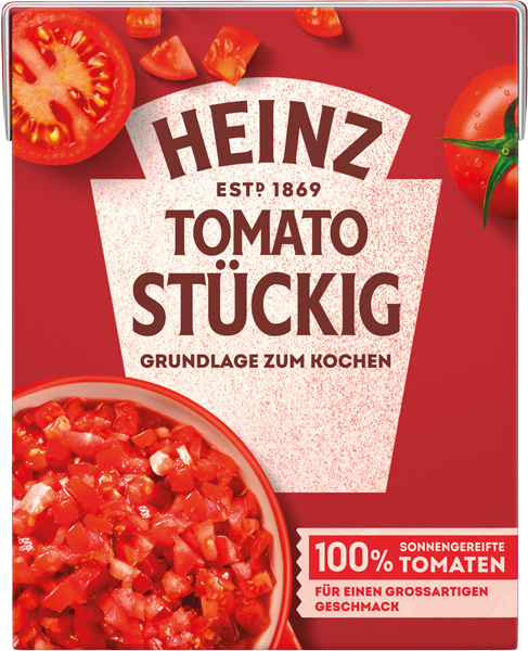 Heinz Tomato passiert, stückig oder Frito