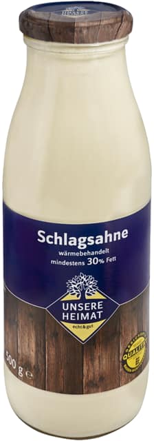 Unsere Heimat – echt & gut Schlagsahne 