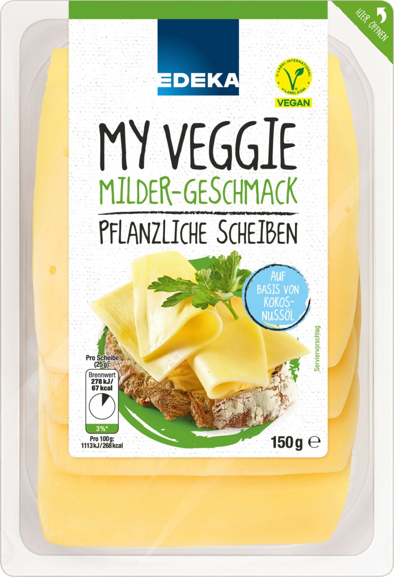 EDEKA My Veggie pflanzliche Scheiben