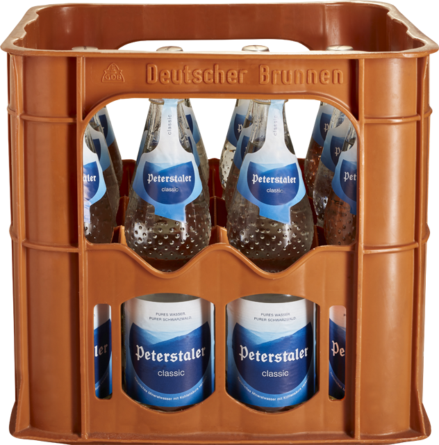 Peterstaler Mineralwasser classic oder medium 