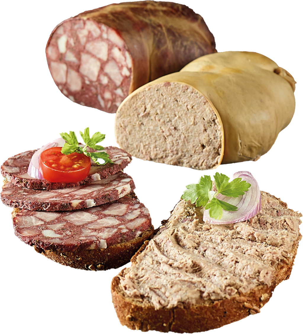 Bauerngut Land-Bauernleberwurst oder Land-Rotwurst*
