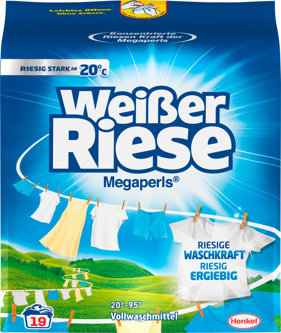 Weißer Riese oder Spee Vollwaschmittel