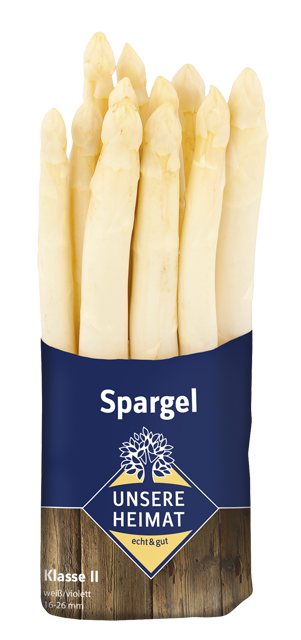 Donnerstag bis Samstag: Unsere Heimat – echt & gut Spargel weiß/violett