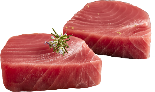 Frische Thunfischsteaks 