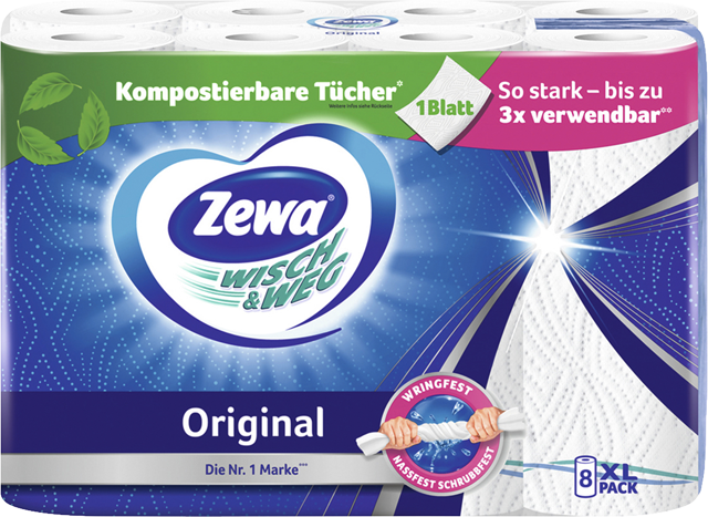 Zewa Wisch & Weg Küchentücher 