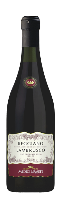 Italien: Medici Ermete Lambrusco Reggiano Rosso Frizzante dolce DOC