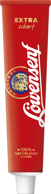 Löwensenf Extra scharf, medium oder Bio mittelscharf