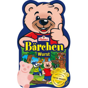 Reinert - Bärchenwurst Mortadella oder Geflügel Mortadella