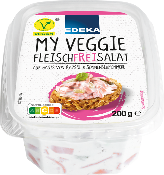 EDEKA My Veggie Veganer Eifrei- oder Fleischfreisalat